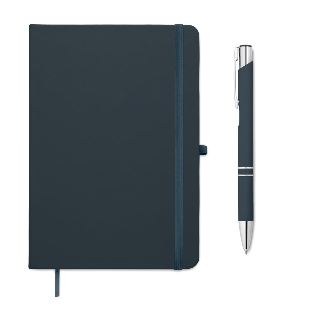 ARCOPEN – A5 recycled PU notebook set – French Navy