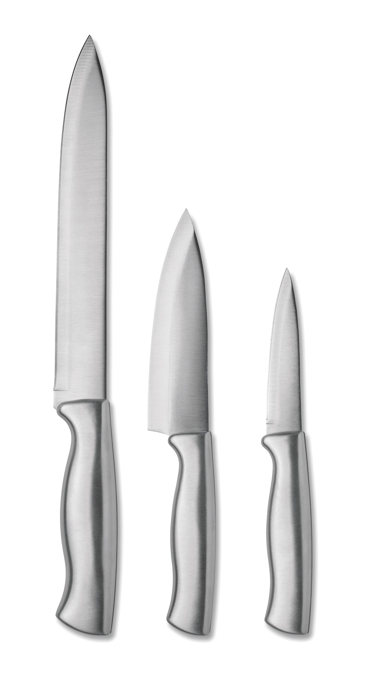COCINERO – Stainless steel knife set 3pcs – Silver