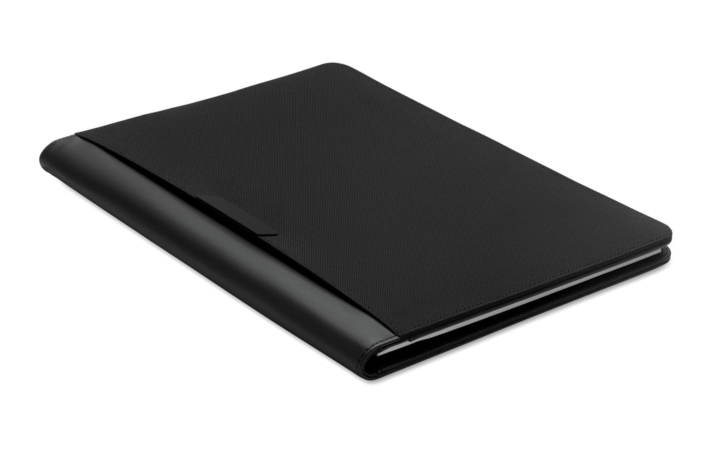 PROFILE4 – A4 portfolio with notepad – Black