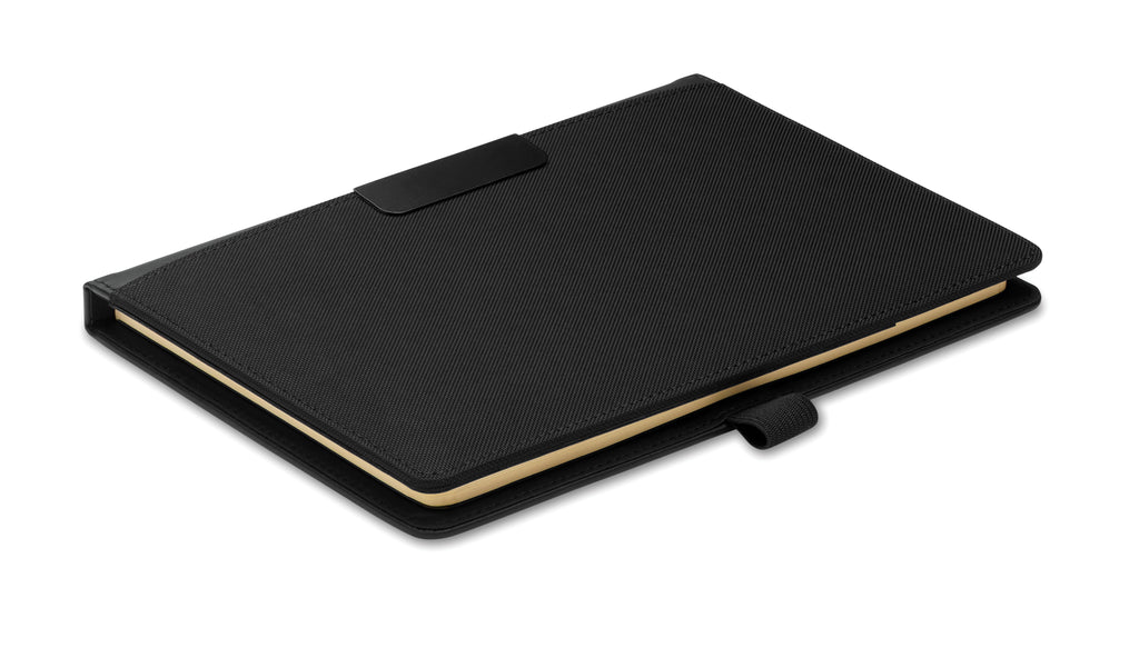 PROFILE5 – A5 portfolio with notepad – Black