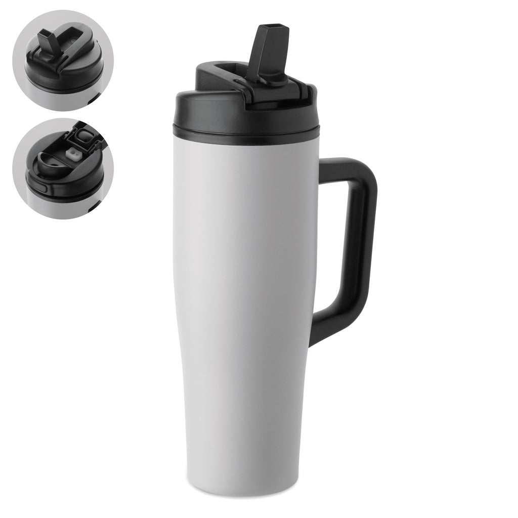 ATLANTA – Double wall tumbler 900ml – White