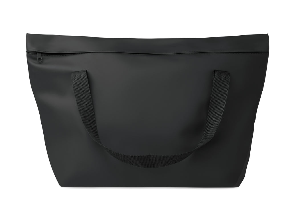 RIDE TOTE BAG – PU bicycle shopping bag 10L – item picture back