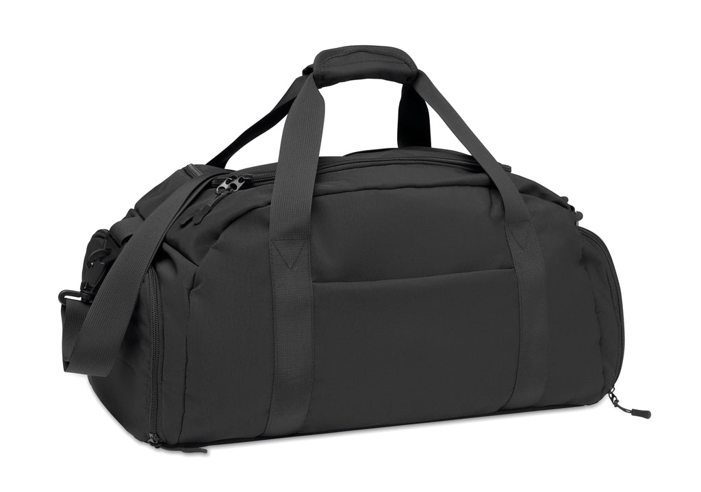 ELEVA – Urban nylon sports bag 20L – Black