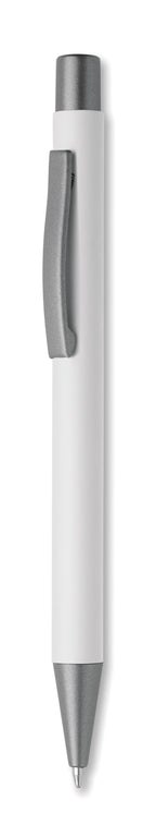 NALI – Recycled aluminium ball pen – White