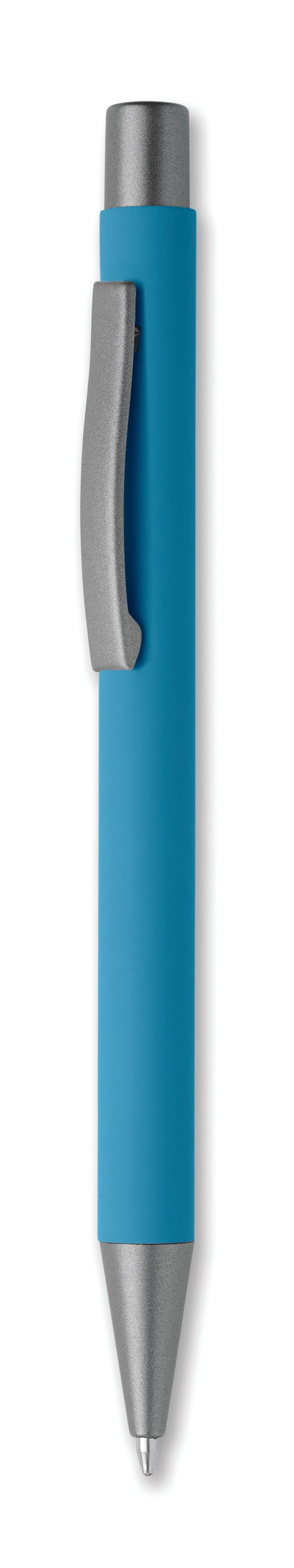 NALI – Recycled aluminium ball pen – Turquoise
