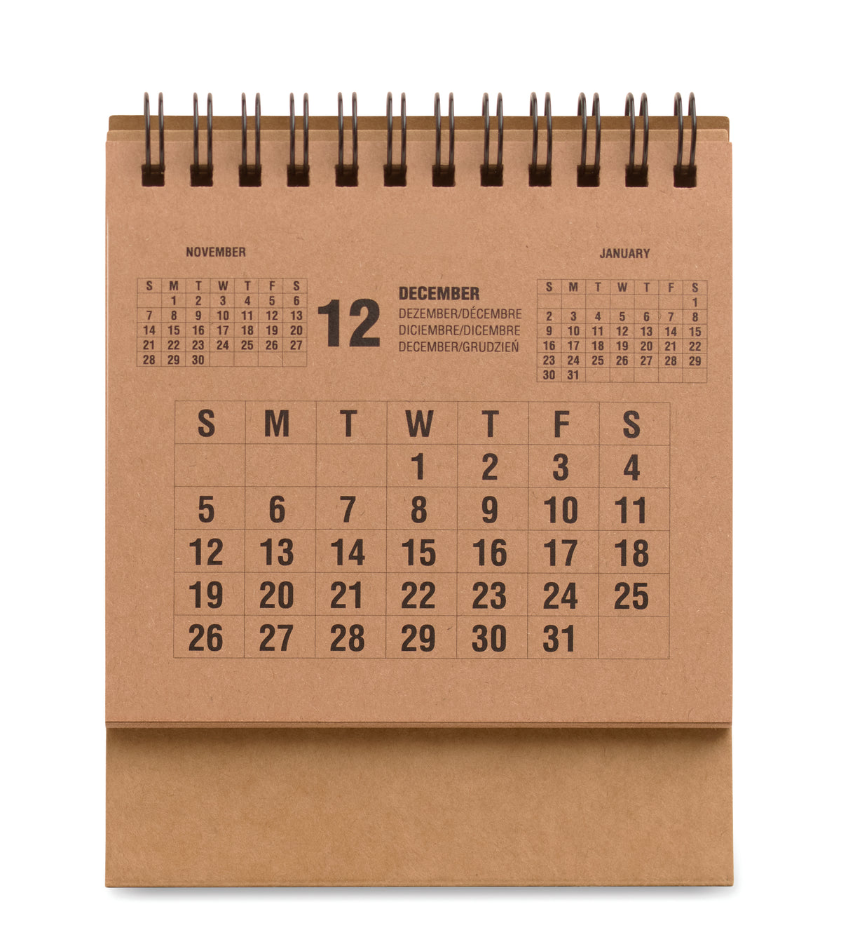 YEARS – 4-year desktop calendar – item picture 2