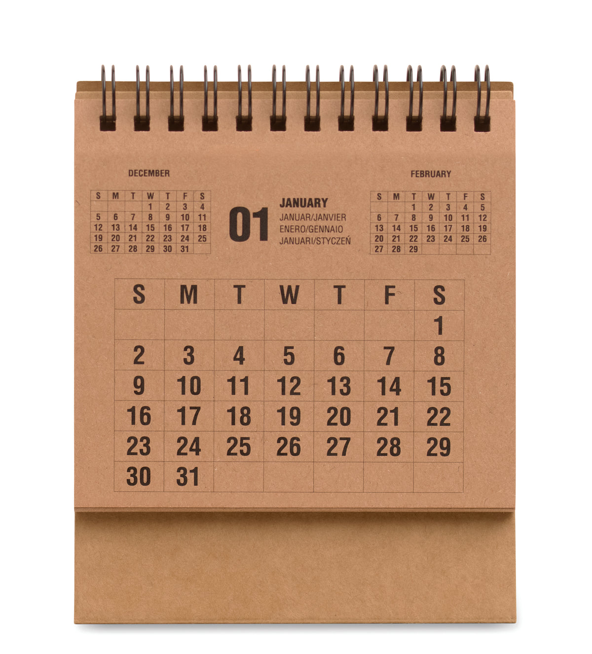 YEARS – 4-year desktop calendar – item picture 3