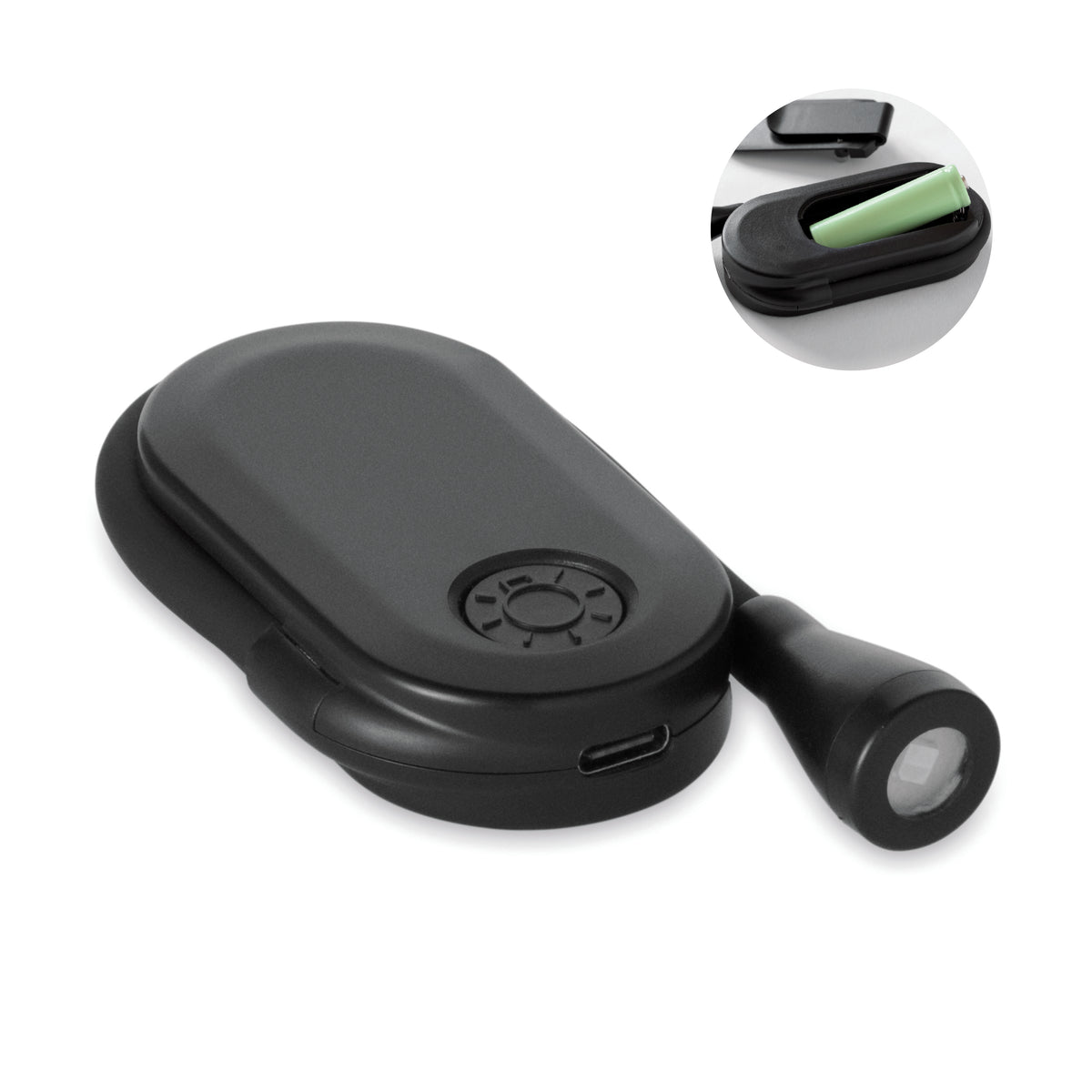SCENE REPLA – Rechargeable book light – Black