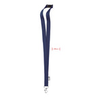 LANY RPET – Lanyard in RPET 20 mm – Blue