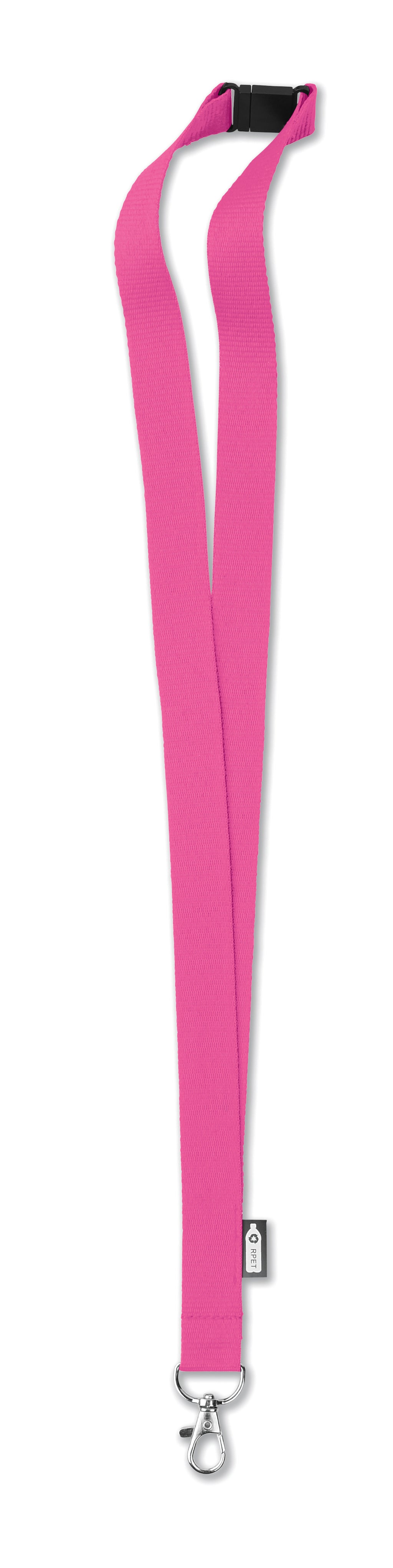 LANY RPET – Lanyard in RPET 20 mm – Fuchsia
