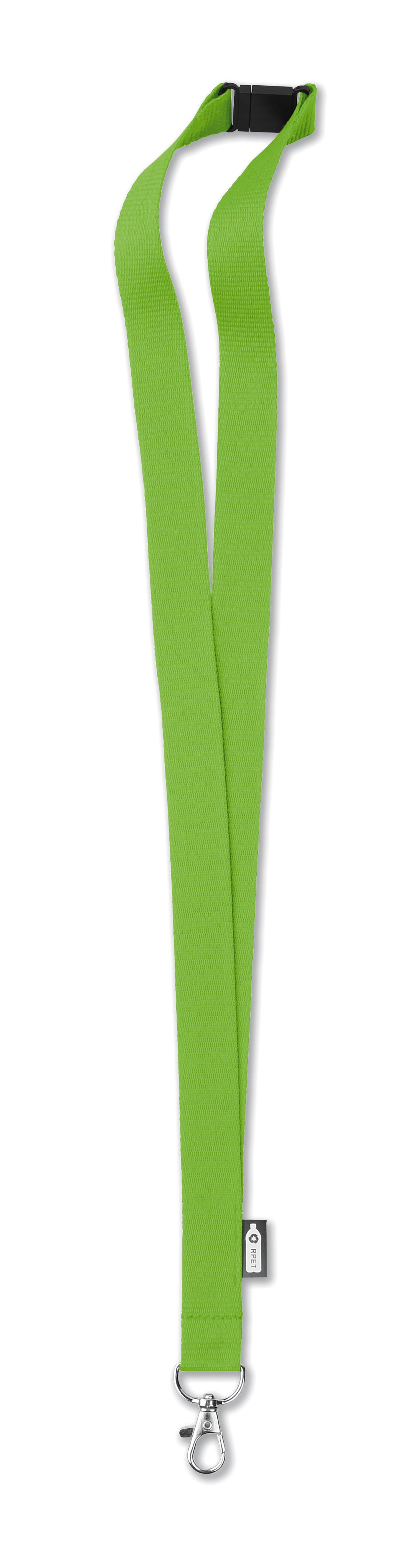 LANY RPET – Lanyard in RPET 20 mm – Lime