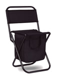 SIT & DRINK – Foldable 600D chair/cooler – Black