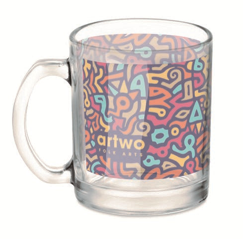 SUBLIMGLOSS – Glass sublimation mug 300ml – item picture printed
