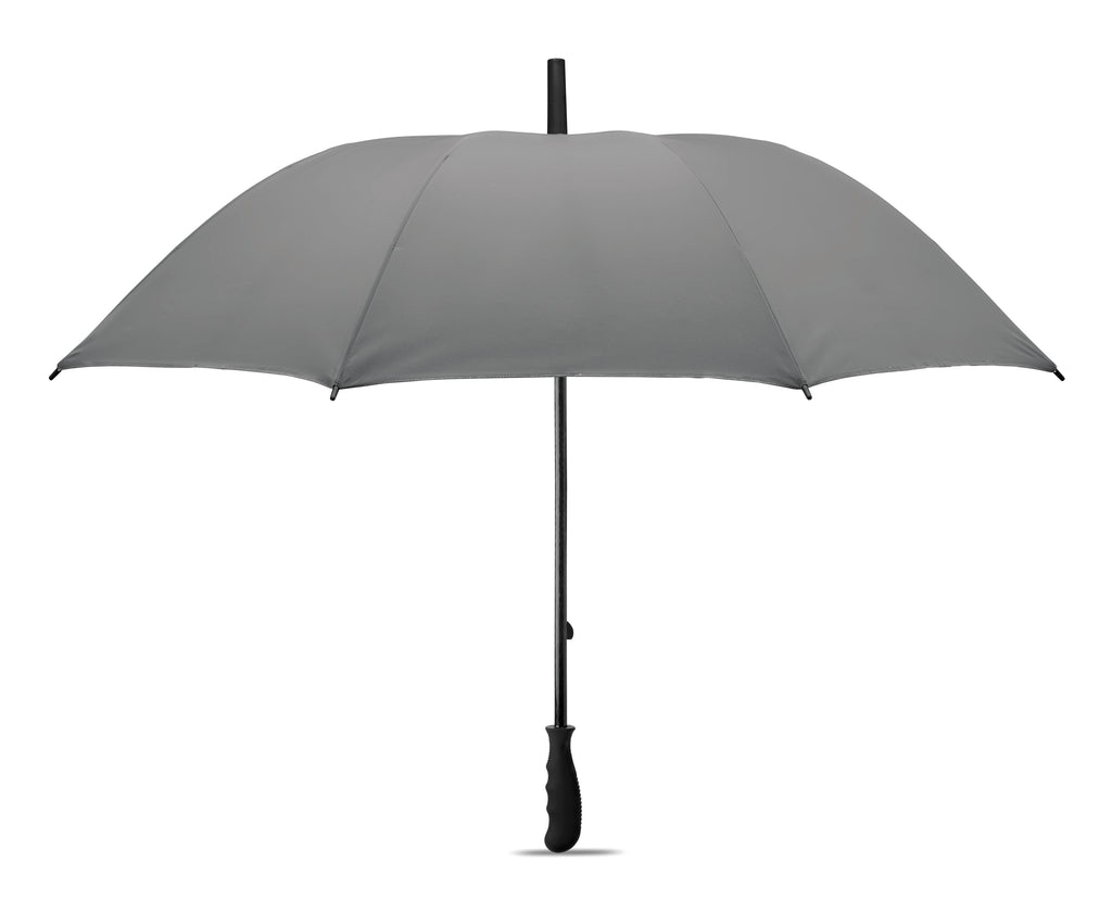 VISIBRELLA – 23 inch reflective umbrella – Matt Silver