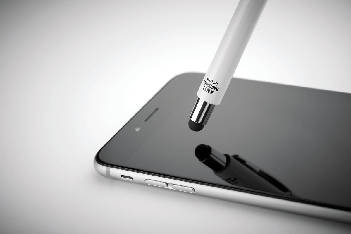 BLANQUITO CLEAN – Antibacterial stylus ballpen – item detail picture