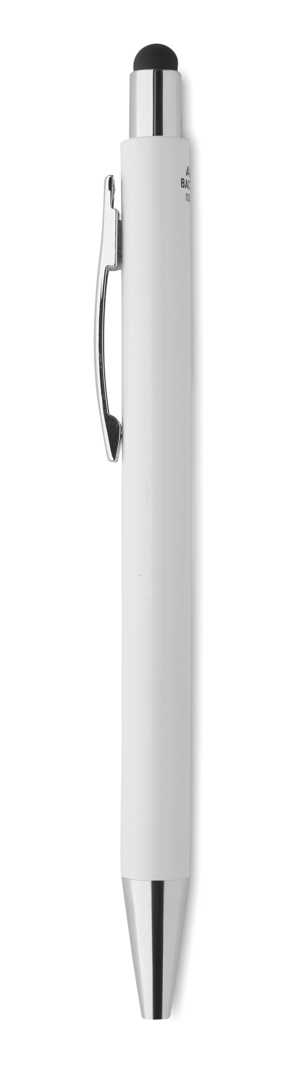 BLANQUITO CLEAN – Antibacterial stylus ballpen – item picture side