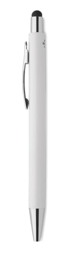 BLANQUITO CLEAN – Antibacterial stylus ballpen – item picture side