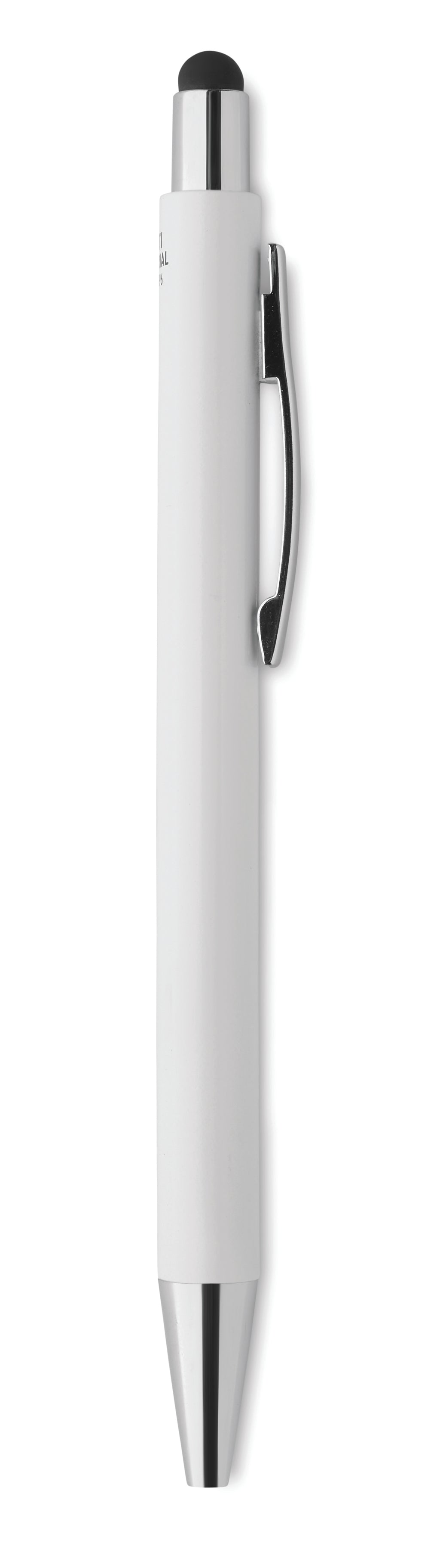 BLANQUITO CLEAN – Antibacterial stylus ballpen – item picture top