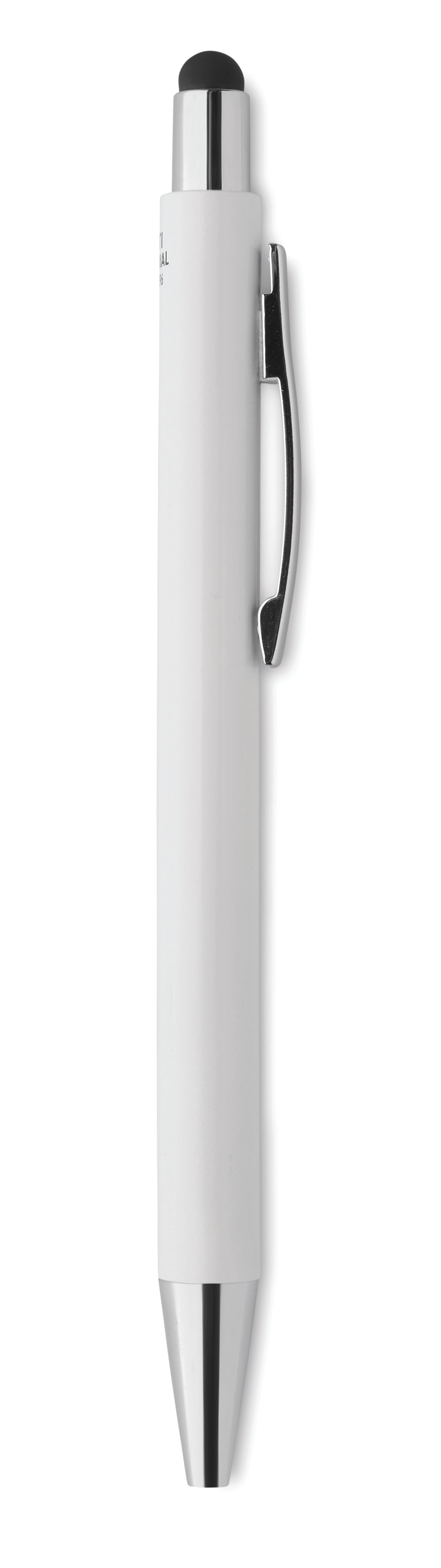 BLANQUITO CLEAN – Antibacterial stylus ballpen – item picture top