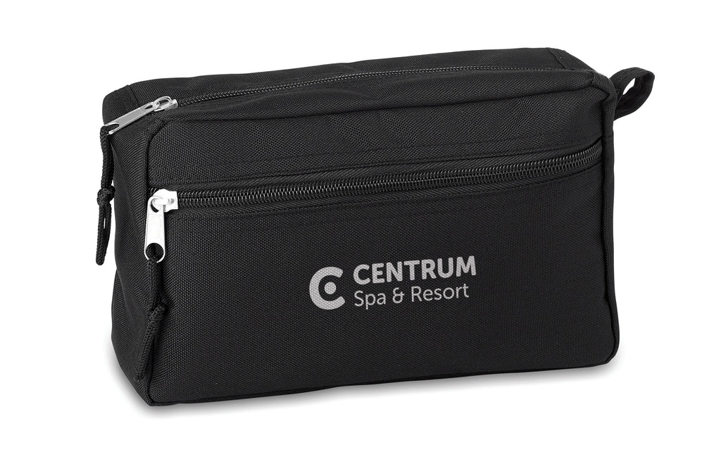 BETTER & SMART – 600D RPET toilet bag – item picture printed