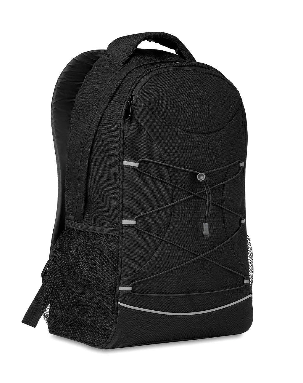 MONTE LOMO – 600D RPET backpack – Black