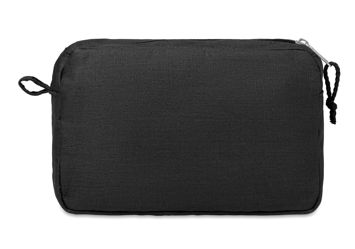NAIMA COSMETIC – Hemp toilet bag hemp 200 gr/m² – item picture back