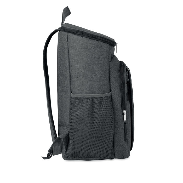 MONTECOOL – Outdoor cooler bag 600D RPET – item picture side