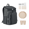MONTECOOL – Outdoor cooler bag 600D RPET – Black