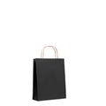 PAPER TONE S – Small Gift paper bag 90 gr/m² – Black