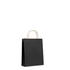 PAPER TONE S – Small Gift paper bag 90 gr/m² – Black