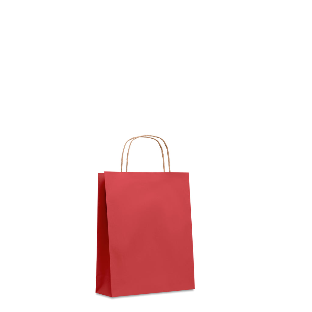 PAPER TONE S – Small Gift paper bag 90 gr/m² – Red