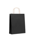 PAPER TONE M – Medium Gift paper bag  90 gr/m² – Black