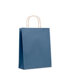 PAPER TONE M – Medium Gift paper bag  90 gr/m² – Blue