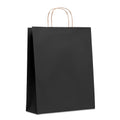 PAPER TONE L – Large Gift paper bag 90 gr/m² – Black