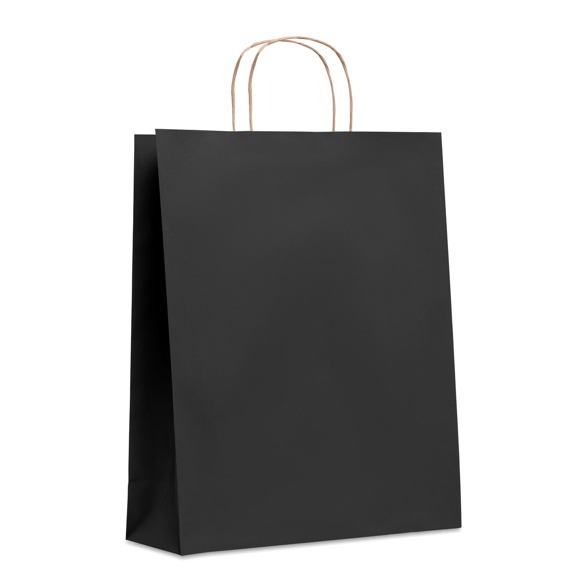 PAPER TONE L – Large Gift paper bag 90 gr/m² – Black