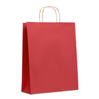PAPER TONE L – Large Gift paper bag 90 gr/m² – Red