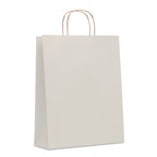 PAPER TONE L – Large Gift paper bag 90 gr/m² – White
