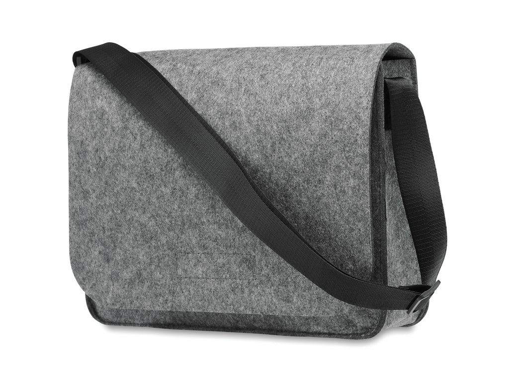 BAGLO – RPET felt laptop bag – Grey