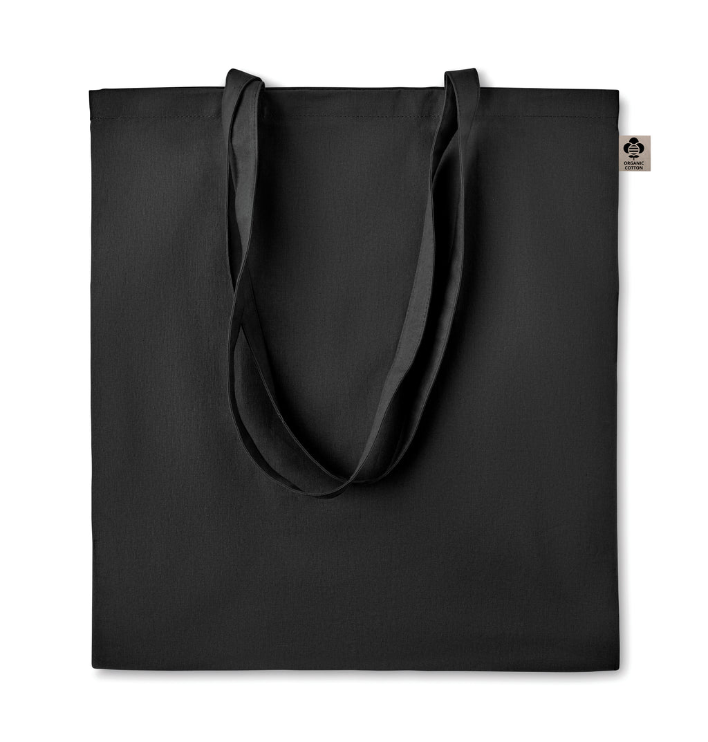 ZIMDE COLOUR – Organic cotton shopping bag – Black
