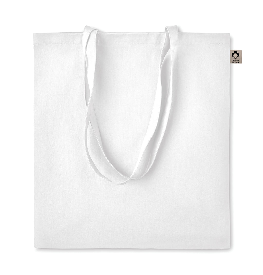 ZIMDE COLOUR – Organic cotton shopping bag – White