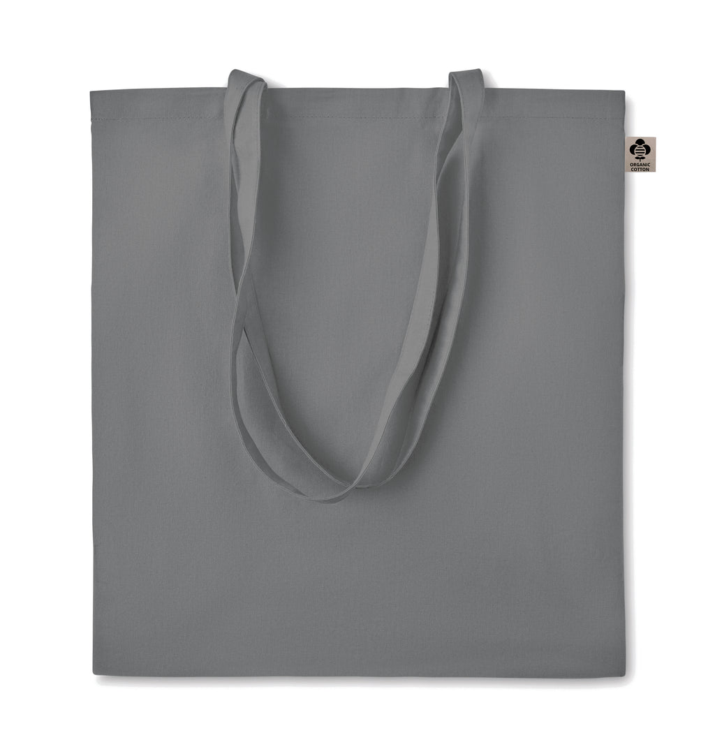 ZIMDE COLOUR – Organic cotton shopping bag – Grey