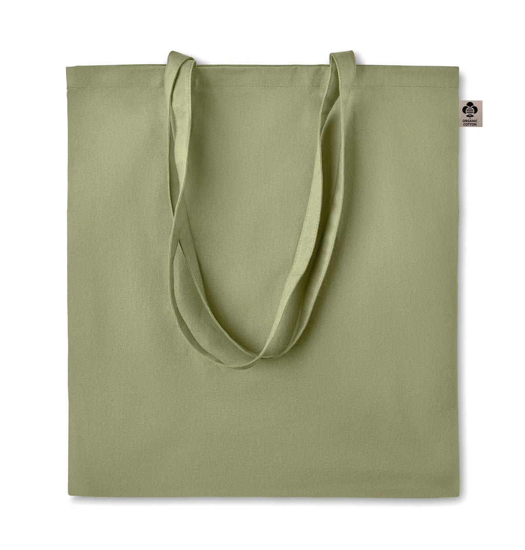 ZIMDE COLOUR – Organic cotton shopping bag – Green