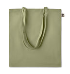 ZIMDE COLOUR – Organic cotton shopping bag – Green