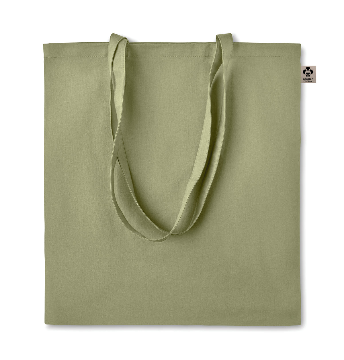 ZIMDE COLOUR – Organic cotton shopping bag – Green
