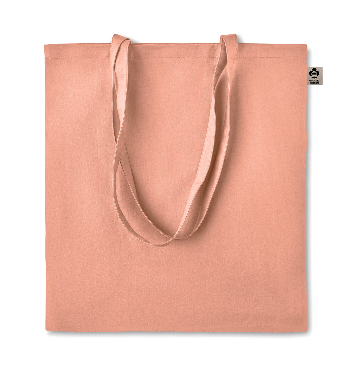 ZIMDE COLOUR – Organic cotton shopping bag – Orange