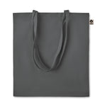 ZIMDE COLOUR – Organic cotton shopping bag – Stone Grey