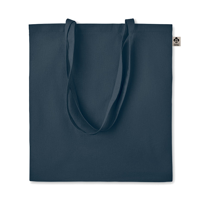 ZIMDE COLOUR – Organic cotton shopping bag – French Navy