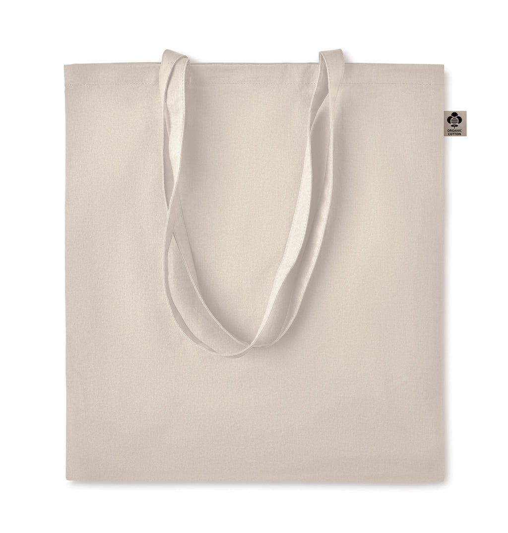 ZIMDE – Organic cotton shopping bag – Beige