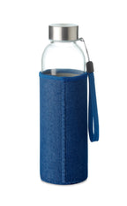 UTAH DENIM – Glass bottle in pouch 500 ml – item picture back