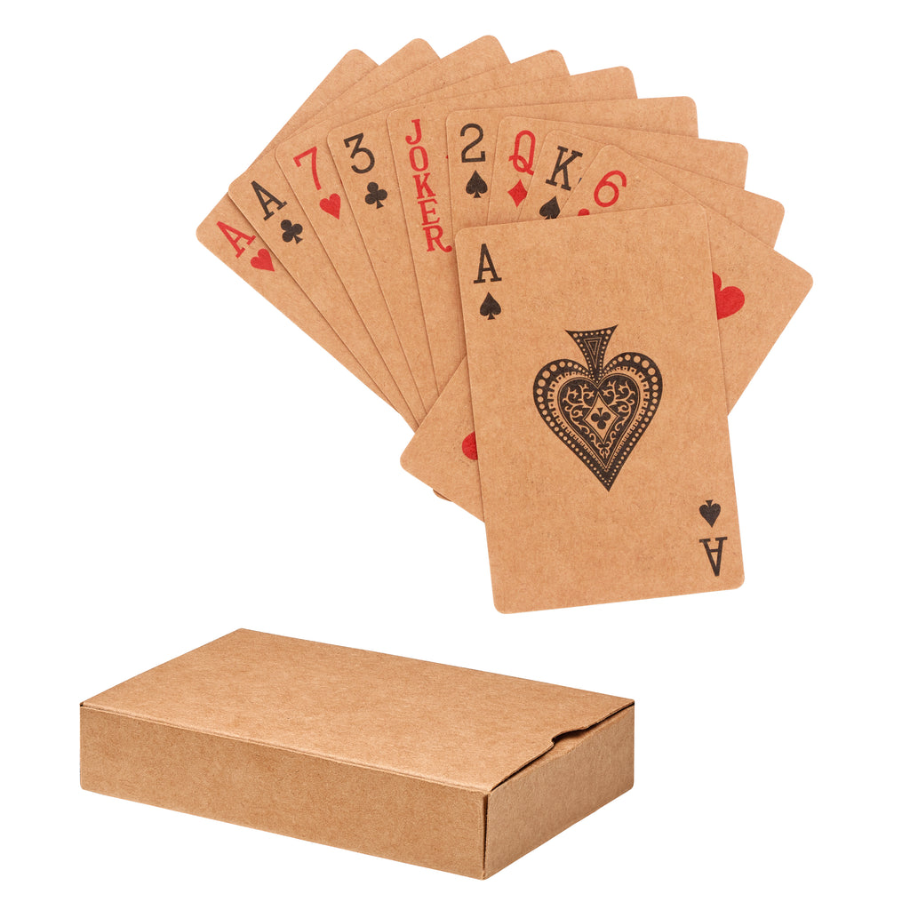 ARUBA + – Recycled paper playing cards – Beige